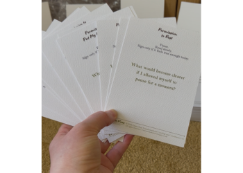 Permission Slips A6 cards